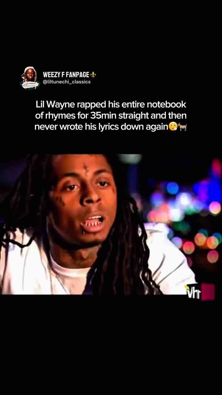 video: Lil Wayne doesn’t write his lyrics. Here’s why